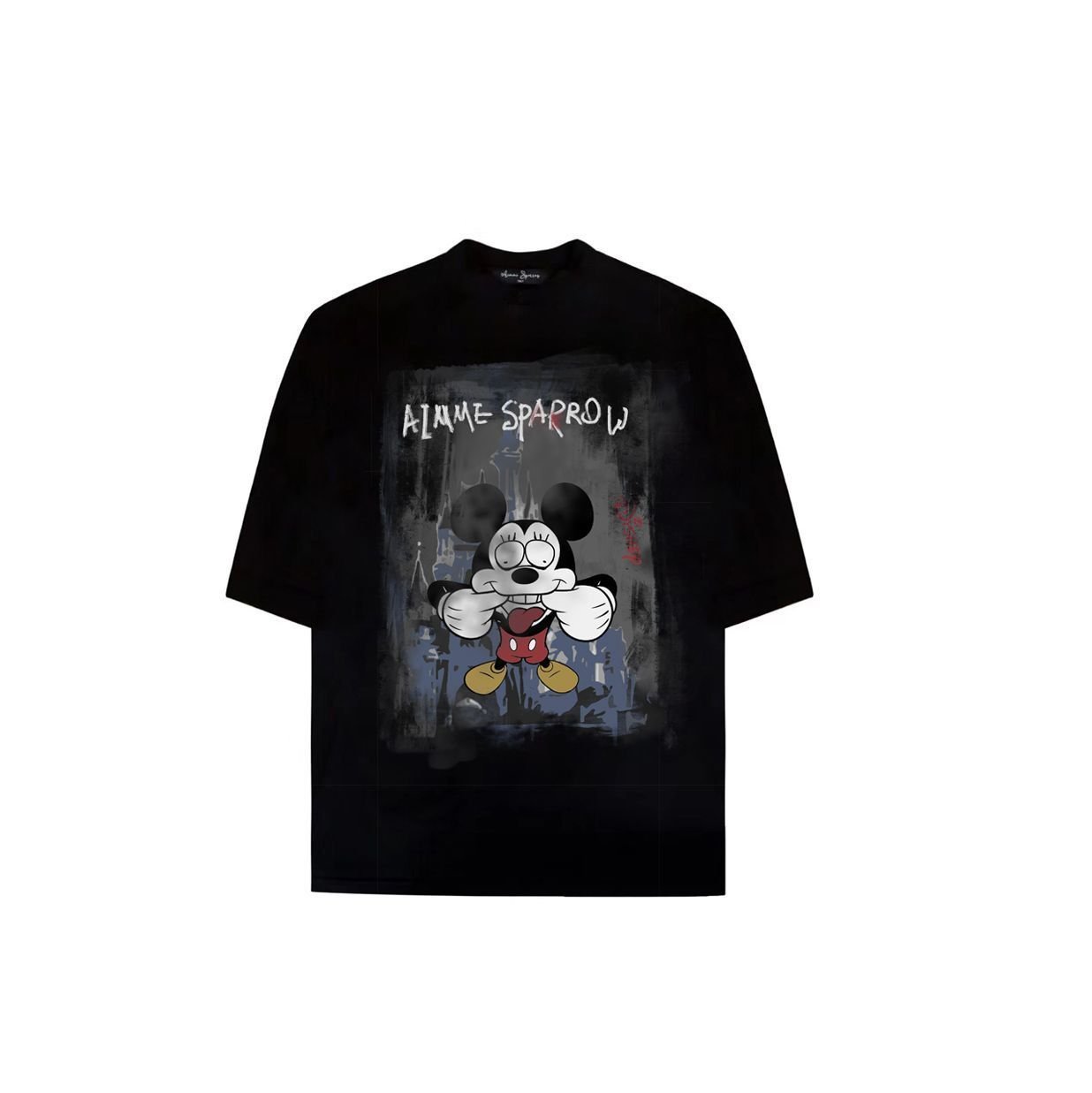 AIMME SPARROW 'Ghost Mickey Tee | MADA IN CHINA