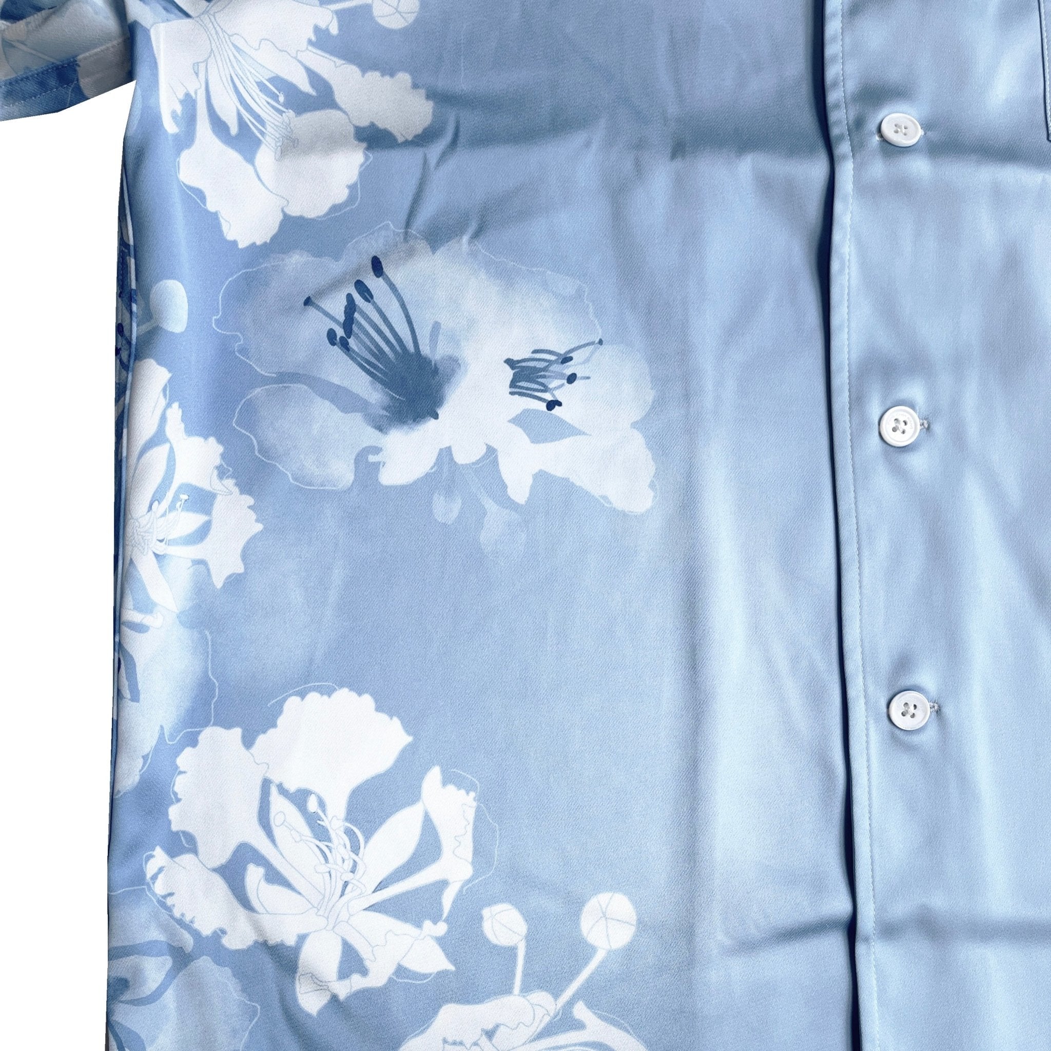 FENGCHEN WANG Gradient Floral Shirt | MADA IN CHINA