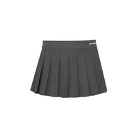 ANN ANDELMAN Gray Pleated Skirt | MADA IN CHINA