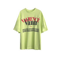 VANN VALRENCÉ Green 22SS Version Loose T-shirt | MADA IN CHINA