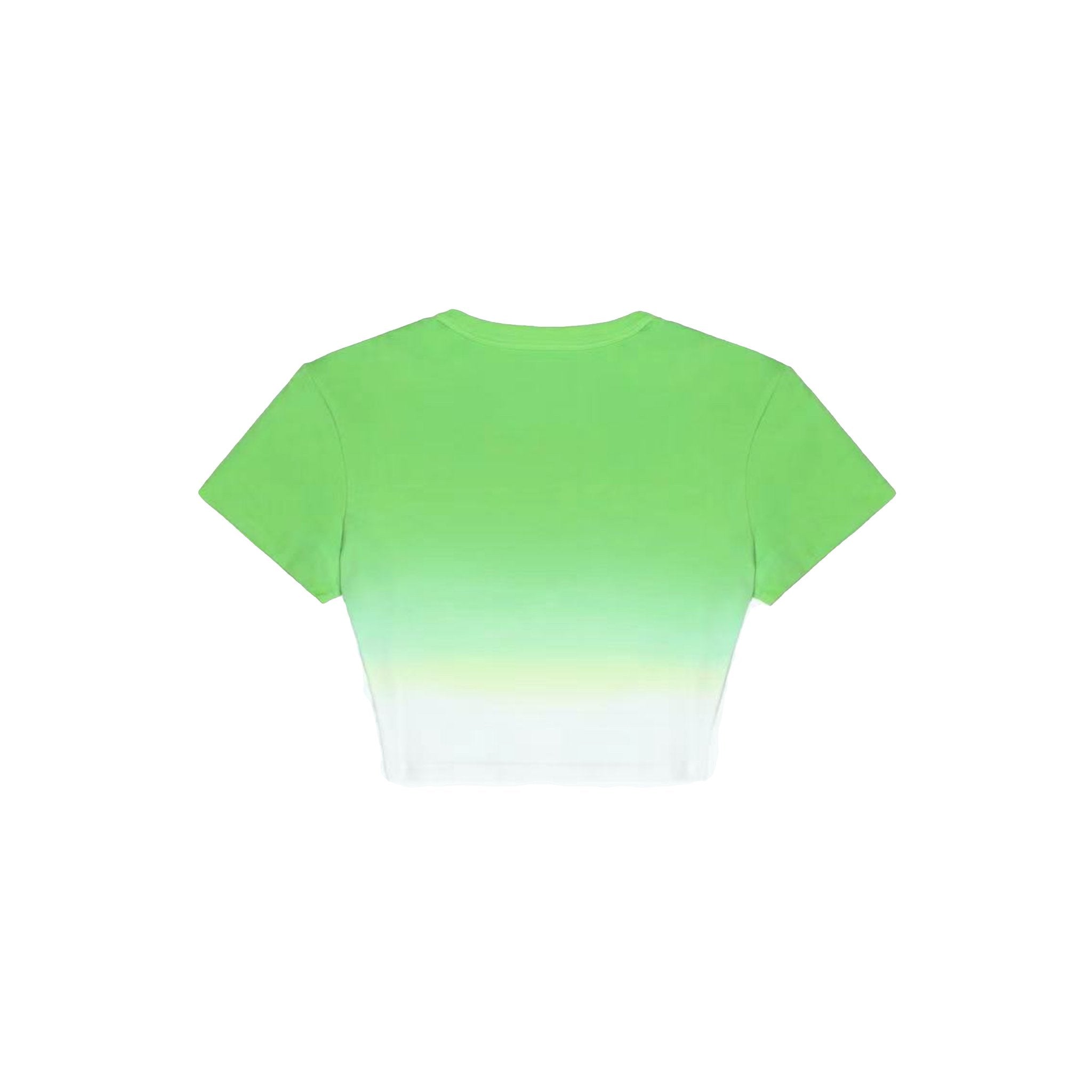 ANN ANDELMAN Green Dip-Dye T-Shirt | MADA IN CHINA