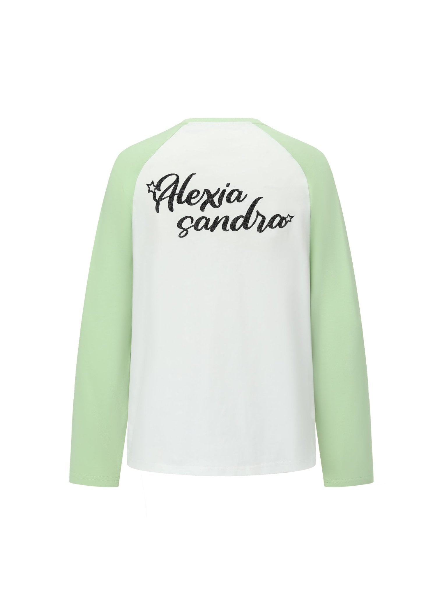 Alexia Sandra Green Long Sleeve T-shirt With Strawberry Print | MADA IN CHINA