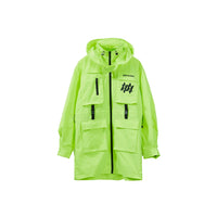 VANN VALRENCÉ Green Long Trench Coat | MADA IN CHINA