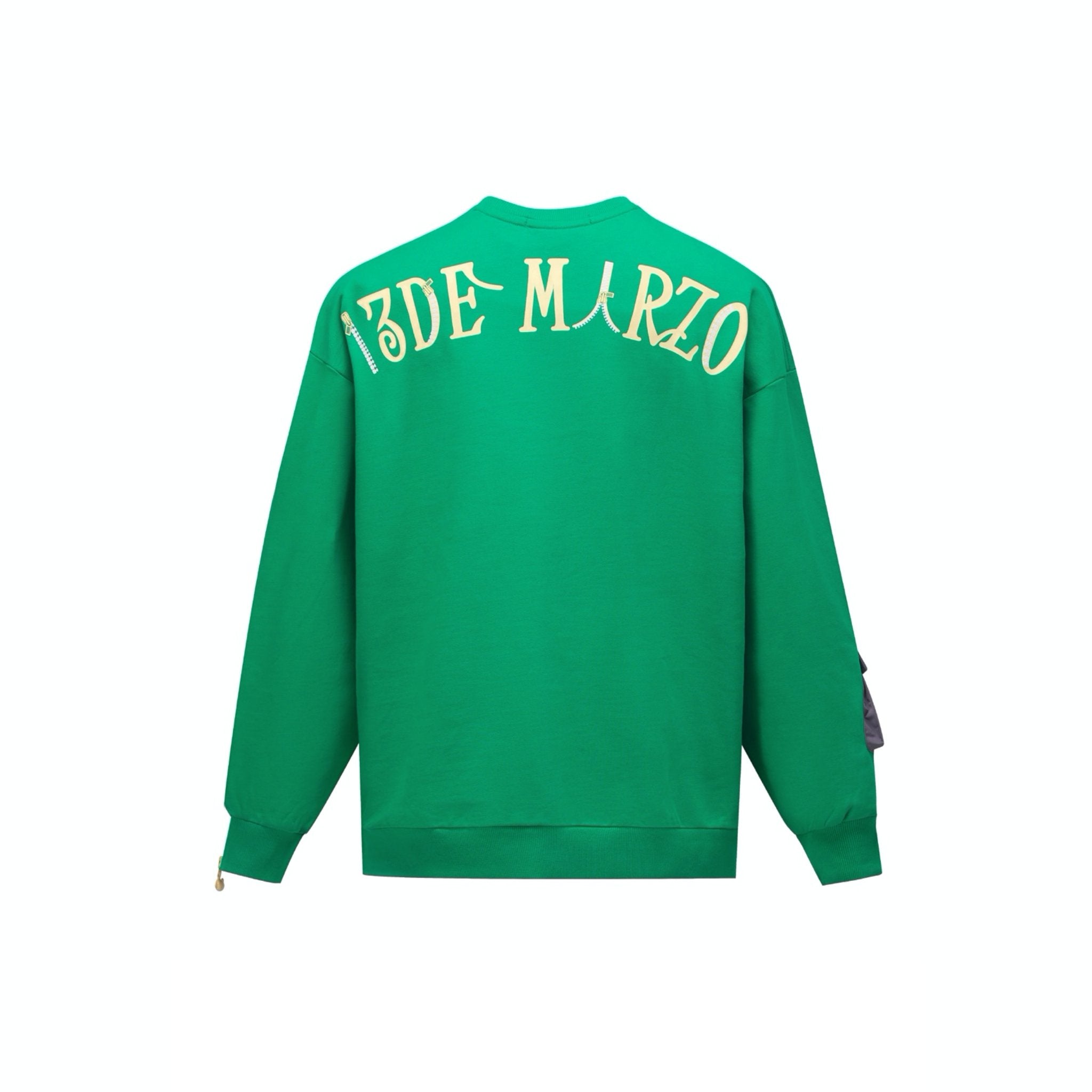 13 DE MARZO Green Peek Palda Bear Sweater | MADA IN CHINA