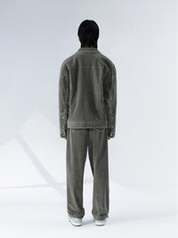 GALLIANO LANDOR Green Wash Corduroy Trousers | MADA IN CHINA