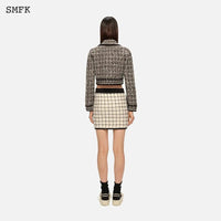 SMFK Grey Forest Vintage Knit Short Suit | MADA IN CHINA
