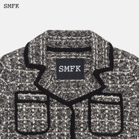 SMFK Grey Forest Vintage Knit Short Suit | MADA IN CHINA
