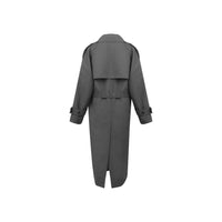 ANN ANDELMAN Grey Trench Coat | MADA IN CHINA