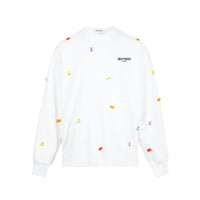 13 DE MARZO Gummy Bears Cover Sweater White | MADA IN CHINA