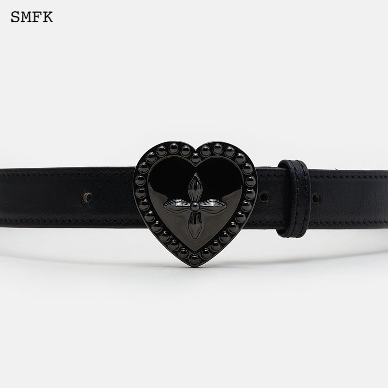 SMFK Heart of Silence Vintage Belt Black | MADA IN CHINA
