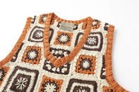 GARCON BY GARCON Hollow Hand-Knitted Vest | MADA IN CHINA