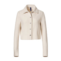 Ther. Jacquar Knitted Slim-Fit Jacket | MADA IN CHINA