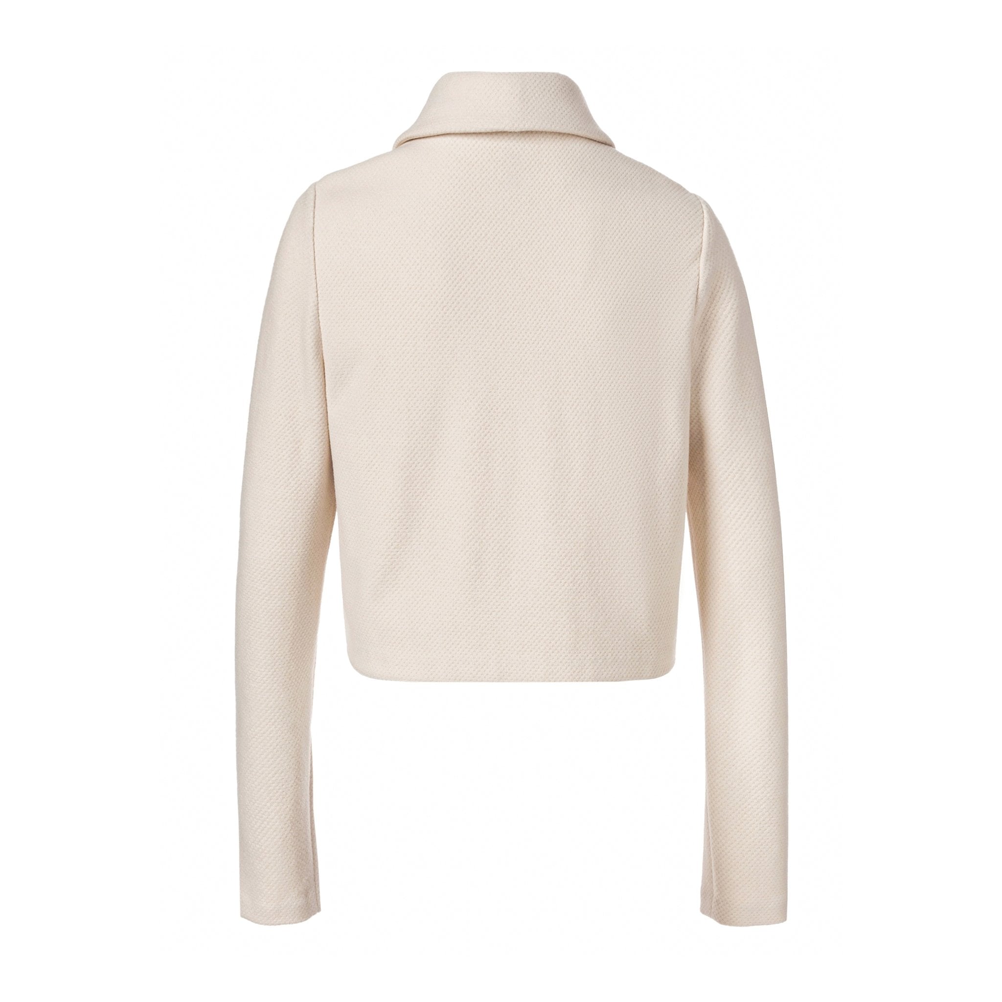 Ther. Jacquar Knitted Slim-Fit Jacket | MADA IN CHINA