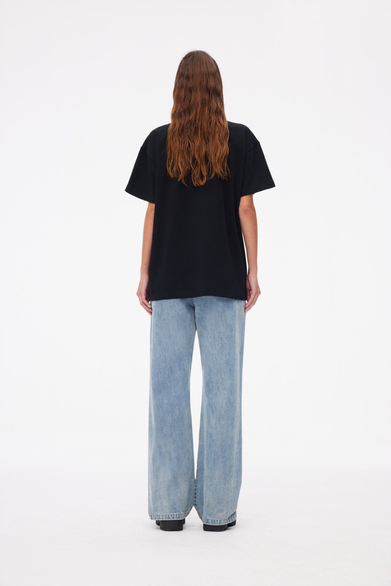 ANN ANDELMAN Jelly Letter T-shirt Black | MADA IN CHINA