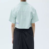 ROARINGWILD Lady Flower Collar SS Shirt | MADA IN CHINA