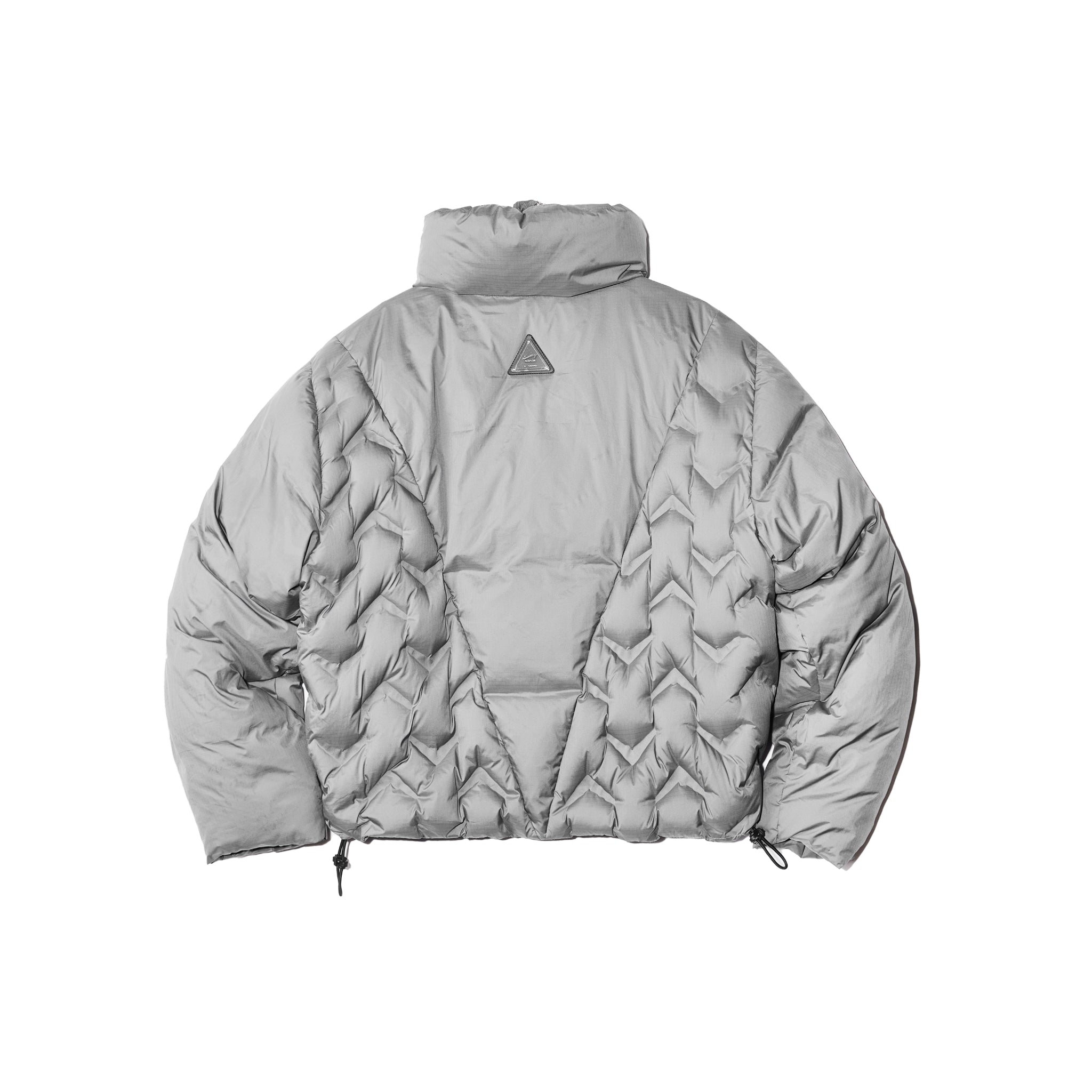 ARCH Laser Embossing down jacket charcoal | MADA IN CHINA