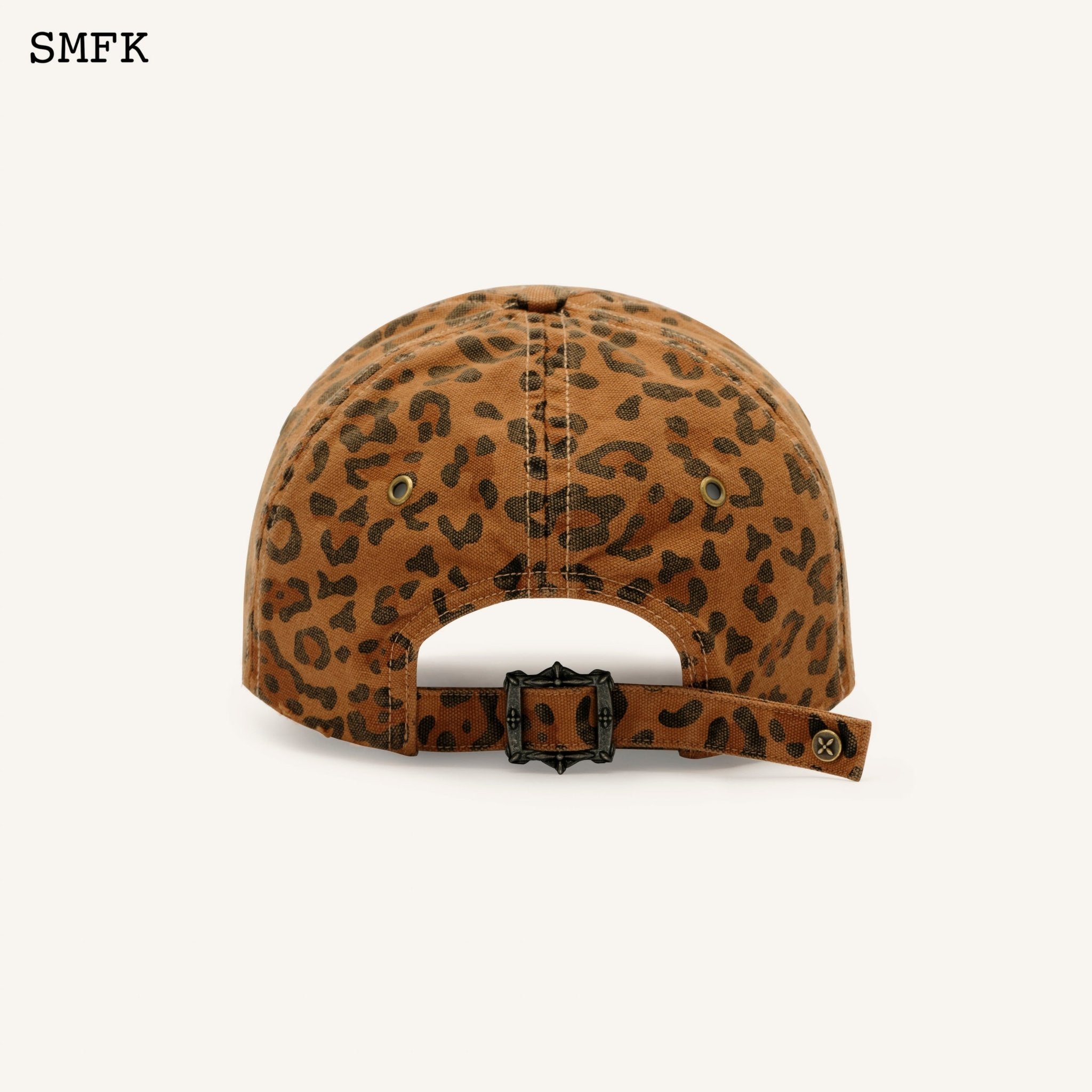 SMFK Leopard Compass Vintage Cap | MADA IN CHINA