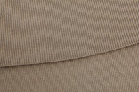 Maca Kaka Light Tan Off Shoulder Knit Short Sleeve Top | MADA IN CHINA