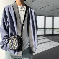 GALLIANO LANDOR Lilac Suede Fabric Kimono Jacket | MADA IN CHINA