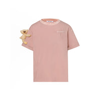 13 DE MARZO Limited Arm-holding Doll T-shirt Pink | MADA IN CHINA