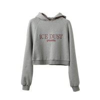 ICE DUST Logo Loose Hoodie | MADA IN CHINA