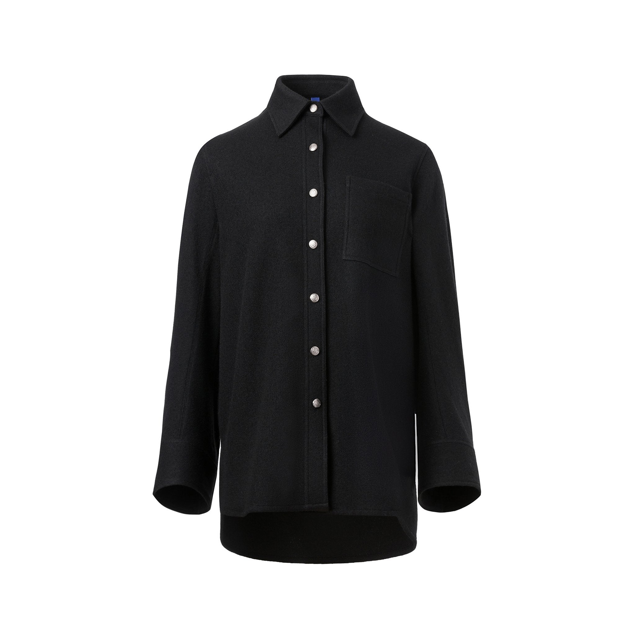 Ther. Long-Sleeved Wool Shirt | MADA IN CHINA