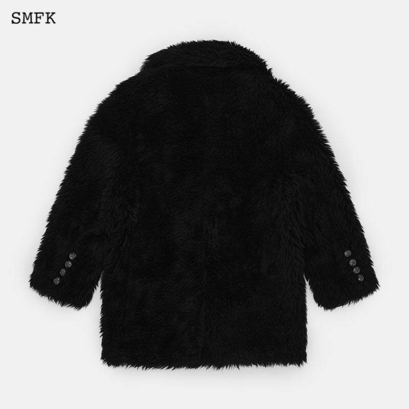 SMFK Magnolia Vintage Wool Prairie Jacket Black | MADA IN CHINA
