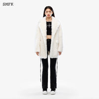 SMFK Magnolia Vintage Wool Prairie Jacket White | MADA IN CHINA