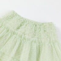 THREE QUARTERS Maxi Skirt Mint Green | MADA IN CHINA
