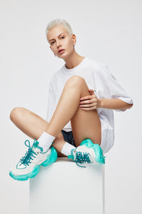 OGR MECHA Rong Classic 3D Sneaker Aurora Green | MADA IN CHINA