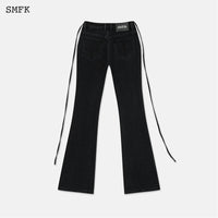 SMFK Mermaid Vintage Denim Jeans Black | MADA IN CHINA