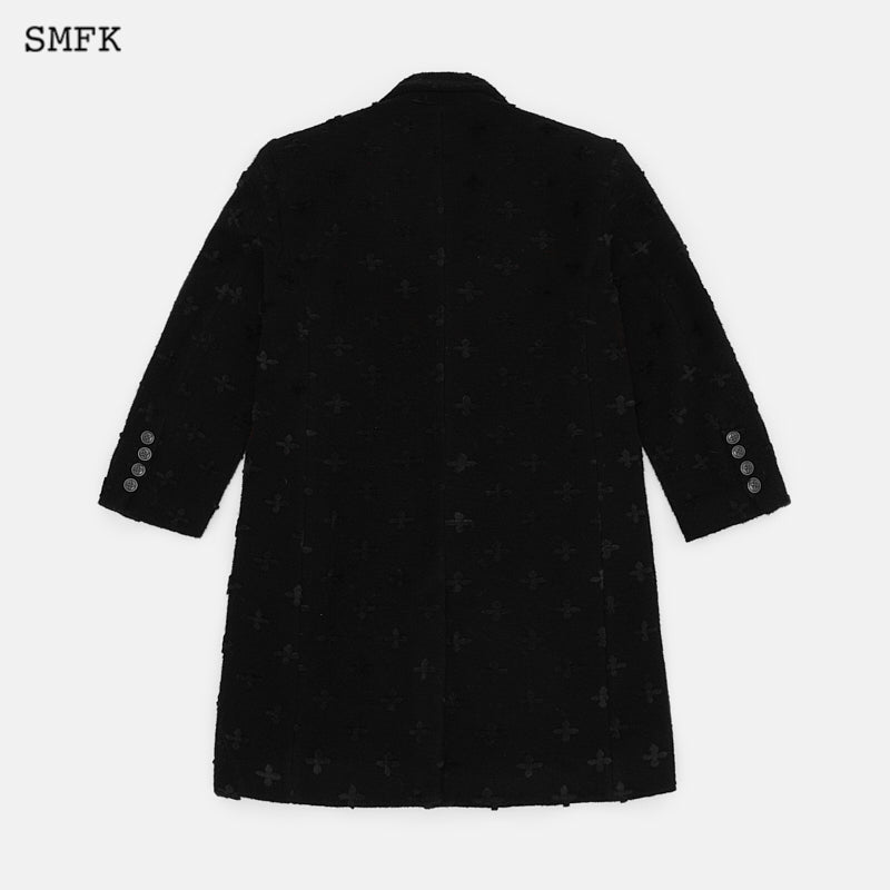 SMFK Midnight Garden Classic Wool Coat | MADA IN CHINA