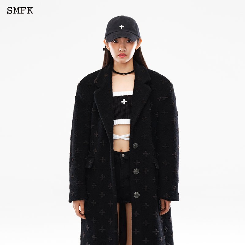 SMFK Midnight Garden Classic Wool Coat | MADA IN CHINA