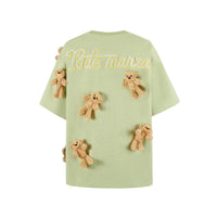 13 DE MARZO Mini Doozoo T-shirt Lime Cream | MADA IN CHINA