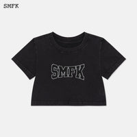 SMFK Model Black Short T-shirt | MADA IN CHINA