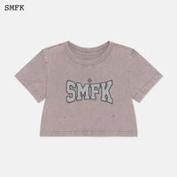 SMFK Model Light Grey Short T-shirt | MADA IN CHINA