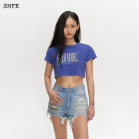 SMFK Model Navy Short T-shirt | MADA IN CHINA
