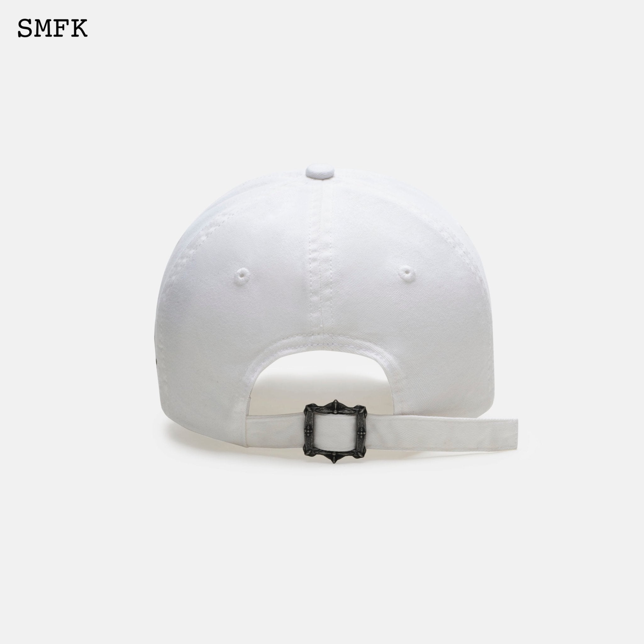 SMFK Model White Baseball Hat | MADA IN CHINA