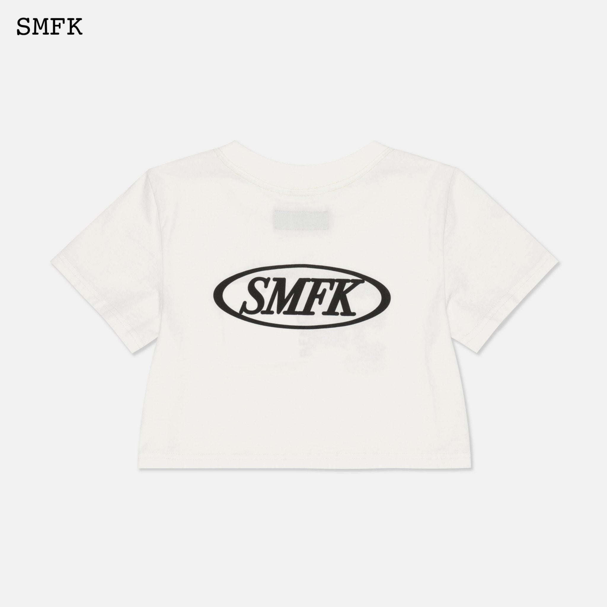 SMFK Model White Short T-shirt | MADA IN CHINA