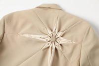 KUSIKOHC New Origami Flower Blazer | MADA IN CHINA