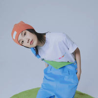 ROARINGWILD Orange Fula Knitted Beanie | MADA IN CHINA