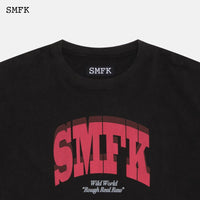 SMFK Oversized Model Black T-shirt | MADA IN CHINA
