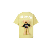 13DE MARZO x Smiley Palda Bear Velcro Patch T-shirt Raffia | MADA IN CHINA