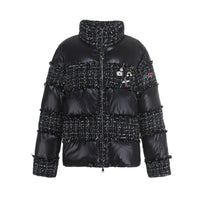 ANDREA MARTIN Patched Down Jacket | MADA IN CHINA