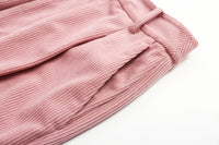 SOMESOWE Peachy Pink Straight Pants | MADA IN CHINA