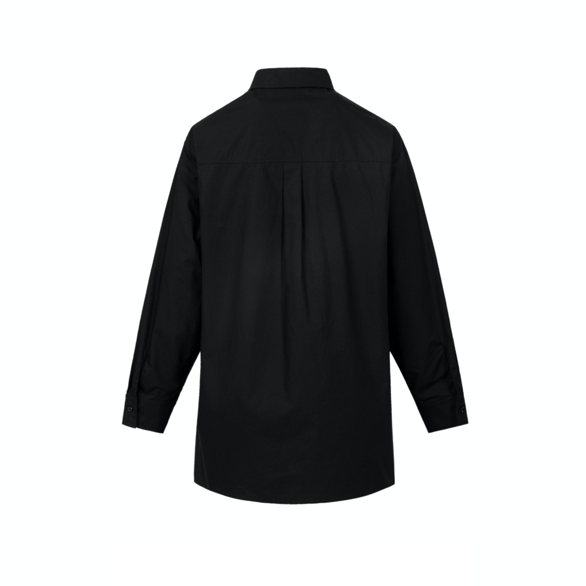 13 DE MARZO Pearl Hollow Out Shirt Black | MADA IN CHINA