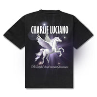 CHARLIE LUCIANO Pegasus Print T-Shirt | MADA IN CHINA
