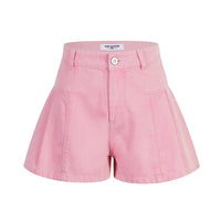 THREE QUARTERS Pink A-Shape Shorts | MADA IN CHINA