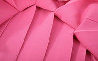 RYRANYI Pink Bowknot Pleated Skirt | MADA IN CHINA