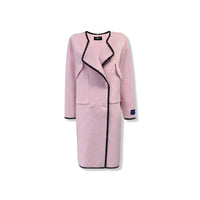 AIMME SPARROW Pink Cashmere Coat | MADA IN CHINA